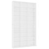 vidaXL CD Cabinet White 102x23x177,5 cm Engineered Wood