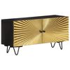 vidaXL TV Cabinet 90x30x45 cm Solid Mango Wood