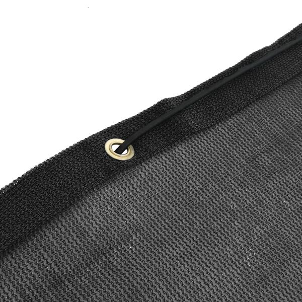 vidaXL Trailer Net HDPE 1.5x2.7 m Black