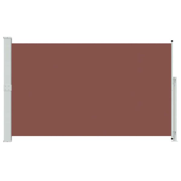 vidaXL Patio Retractable Side Awning 180x300 cm Brown