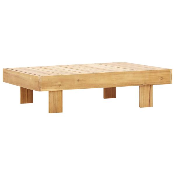 vidaXL Coffee Table 100x60x25 cm Solid Acacia Wood