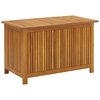 vidaXL Storage Box | Natural Brown | Solid Acacia Wood | Medium | Storage Box