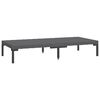 vidaXL Garden Coffee Table | Dark grey and black
