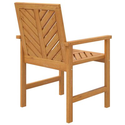 vidaXL Garden Dining Chairs 4 pcs Solid Wood Acacia