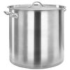 vidaXL Stock Pot 98 L 50x50 cm Stainless Steel