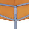vidaXL Party Tent Roof 4x3 m Orange 270 g/m²