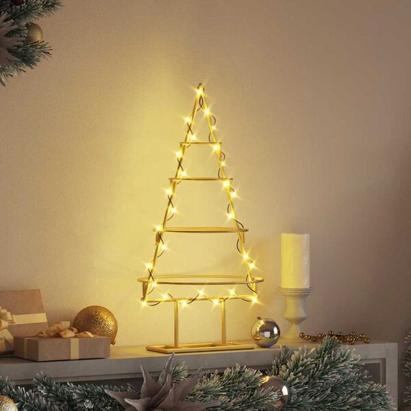 vidaXL Metal Christmas Tree for Decoration Black 90 cm