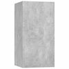vidaXL TV Cabinet Concrete Grey 30,5x30x60 cm Engineered Wood