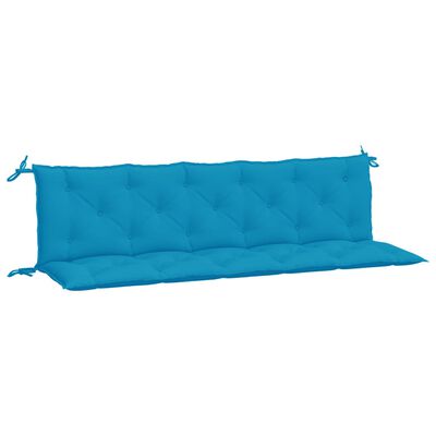 vidaXL Garden Bench Cushions 2 pcs Light Blue 180x50x7cm Oxford Fabric