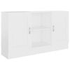 vidaXL Sideboard White 120x30,5x70 cm Engineered Wood