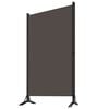 vidaXL 3-Panel Room Divider Anthracite 260x180 cm