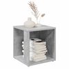 vidaXL Side Table Concrete Grey 33x33x34.5 cm Engineered Wood