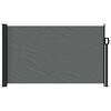 vidaXL Retractable Side Awning Anthracite 120x500 cm