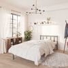 vidaXL 810069 vidaXL Bed Frame without Mattress Grey Solid Wood 90x200 cm