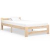 vidaXL Bed Frame without Mattress Solid Pine Wood 90x200 cm