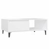 vidaXL Coffee Table White 90x60x35 cm Engineered Wood