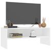 vidaXL TV Cabinet White 100x40x40 cm Engineered Wood