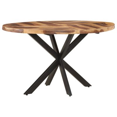 vidaXL Dining Table 140x80x75cm Solid Acacia Wood