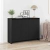 vidaXL Sideboard Black 102 x 29.5 x 75 cm Engineered wood