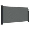 vidaXL Retractable Side Awning Anthracite 100x300 cm