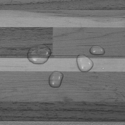vidaXL PVC Flooring Planks 5.02 m² 2 mm Self-adhesive Striped Grey