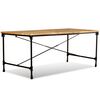 vidaXL Dining Table Solid Mango Wood 180 cm