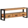 vidaXL TV Cabinet 120x30x45 cm Solid Wood Acacia
