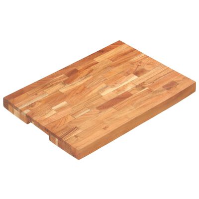 vidaXL Chopping Board 50x35x4 cm Solid Acacia Wood