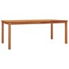 vidaXL 5 Piece Garden Dining Set Solid Wood Teak