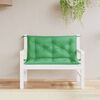 vidaXL Garden Bench Cushions 2pcs Green 100x50x7 cm Oxford Fabric