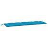 vidaXL Garden Bench Cushion Light Blue 180x50x7 cm Oxford Fabric