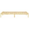 vidaXL Bed Frame without Mattress Solid Wood 90x200 cm