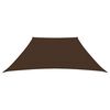 vidaXL Sunshade Sail Oxford Fabric Trapezium 2/4x3 m Brown