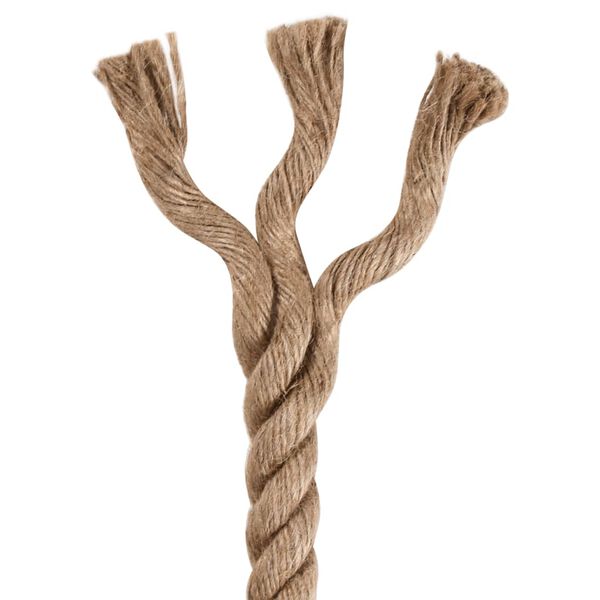 vidaXL Rope 100% Jute 20 mm 50 m