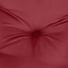 vidaXL Pallet Cushions 2 pcs Wine Red Fabric