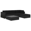 vidaXL Garden Lounge Set | Black