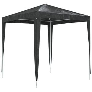 vidaXL Party Tent | Anthracite | Polyethylene, Steel | 2x2 m | Collapsible