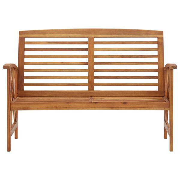 vidaXL Garden Bench 119 cm Solid Acacia Wood