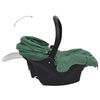 vidaXL Baby Car Seat Green 42x65x57 cm