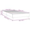vidaXL Box Spring Bed Frame Light Grey 90x200 cm Fabric