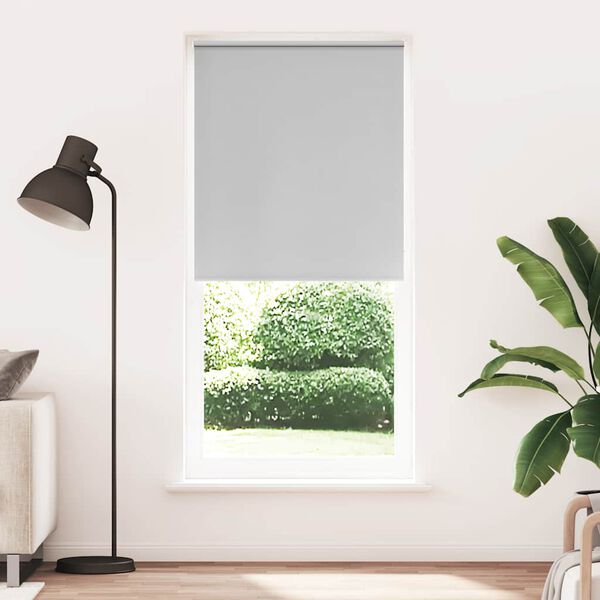 vidaXL Roller Blind Blackout 100 x 230 cm Grey