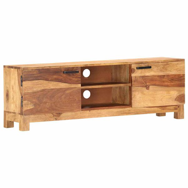 vidaXL TV Stands Brown 118 x 30 x 40 cm Solid acacia wood