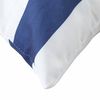 vidaXL Throw Pillows 4 pcs Blue and White 40x40 cm Fabric