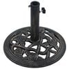 vidaXL Umbrella Base Black and Bronze 9 kg 40 cm Cast Iron