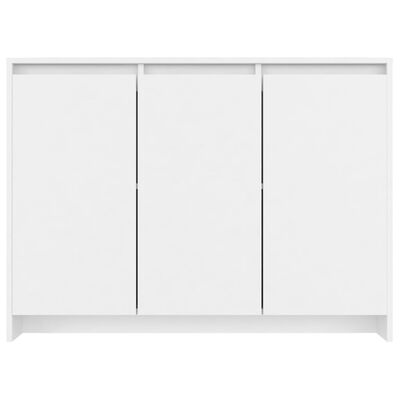 vidaXL Sideboard White 102x33x75 cm Engineered Wood