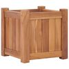 vidaXL Raised Bed | Natural Teak | Solid Teak Wood | 30x30x30 cm | Durable