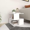 vidaXL Side Table White 40x40x40 cm Engineered Wood