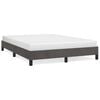 vidaXL Bed Frame without Mattress Dark Grey 140x200 cm Velvet