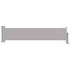 vidaXL Patio Retractable Side Awning 60x300 cm Grey