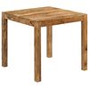 vidaXL Dining Table | Brown | Solid rough mango wood | Medium | Durable